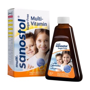 شربت مولتی سانستول بدون قند 155 میلی لیتر